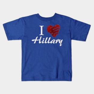 I love Hillary Kids T-Shirt